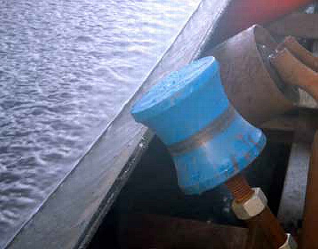 Conveyor belt tracking system, K-HD Polyurethane Side Guide Roller