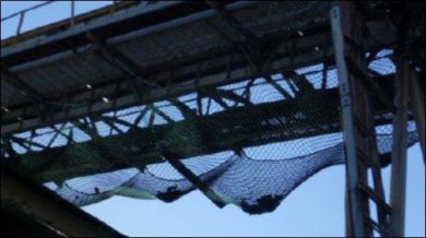 Conveyor Safety Nets, K-RockNet Debris Containment Nets