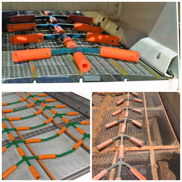 K-Deblinding Rods, Screening Media, Conveyor Screening