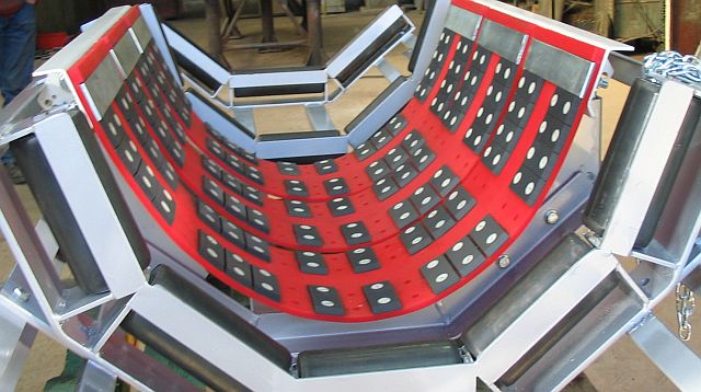 K-Flexal Elastic Conveyor Belt Support System