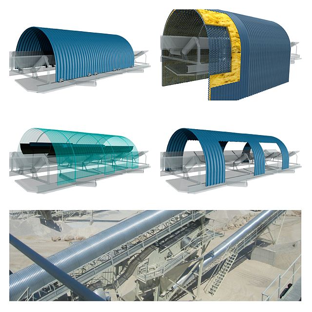 Capotex Belt Conveyor Covers