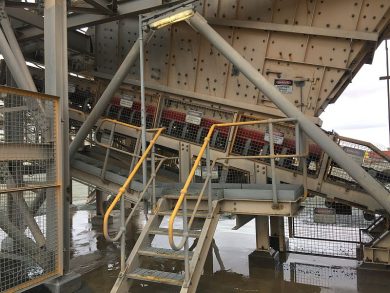 Conveyor Material Spillage Control