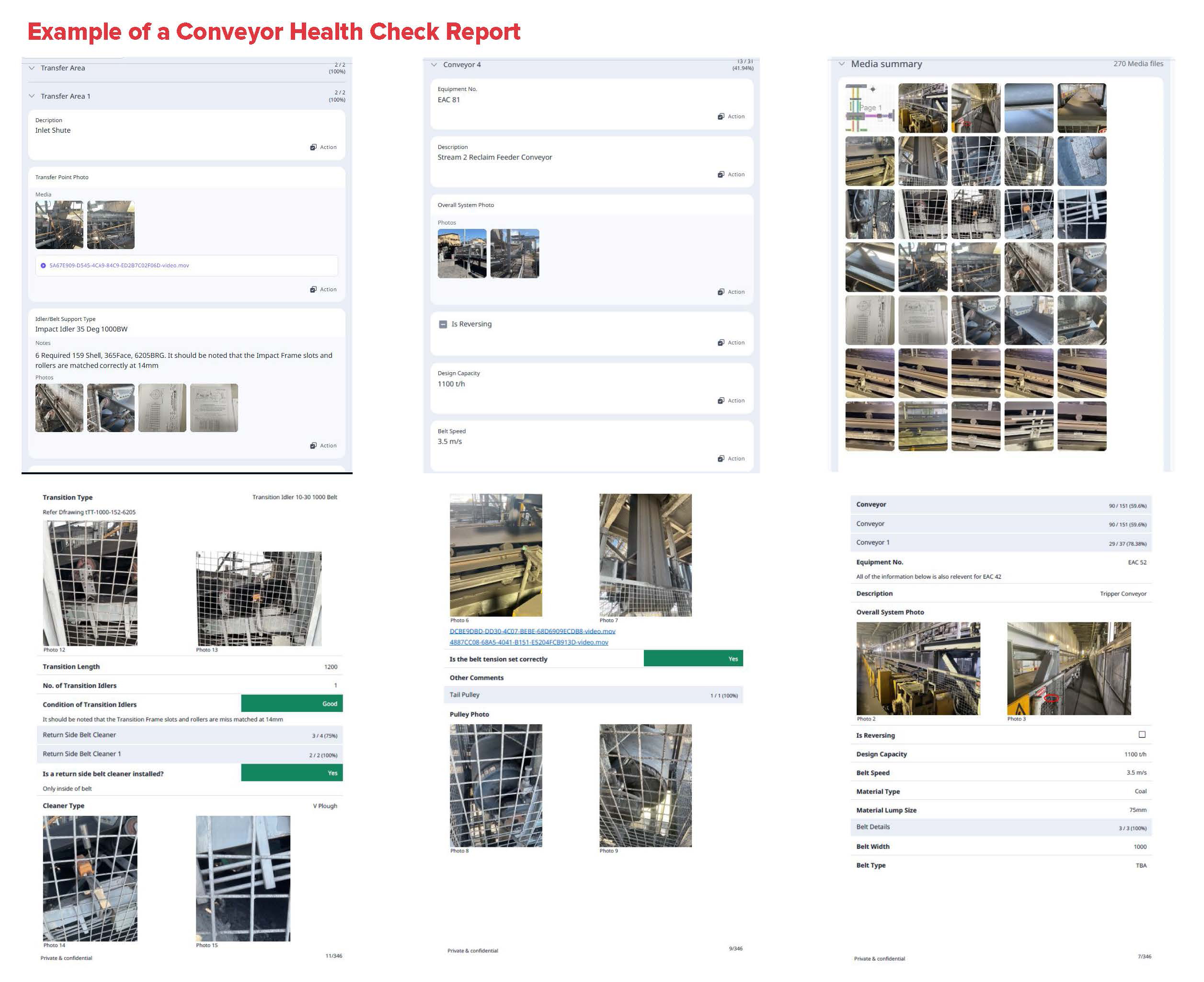 Conveyor Health Check Brochure Example